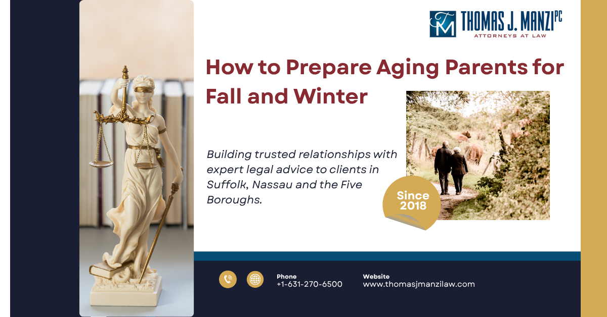 How to Prepare Aging Parents for Fall and Winter